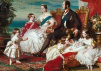 维多利亚女皇 维多利亚女王子孙全家福照片