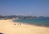 深圳大梅沙海滩 深圳附近哪个沙滩最干净
