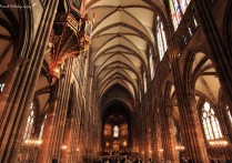斯特拉斯堡大教堂 法国建了100多年的教堂